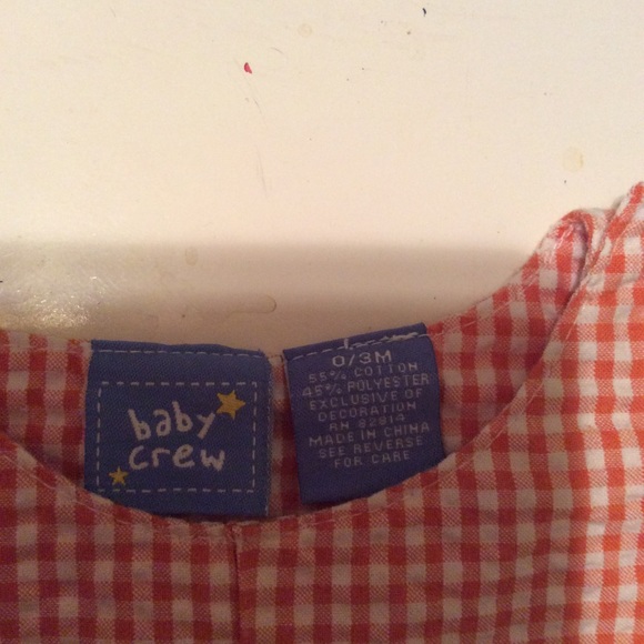 0/3 Baby  Crew dinosaur shortalls - Picture 3 of 3